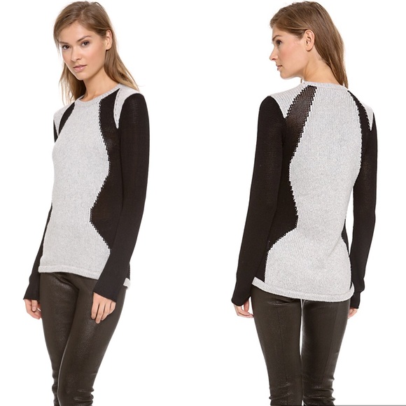 HELMUT LANG - Obstructed Borders Sweater, P - Picture 5 of 5
